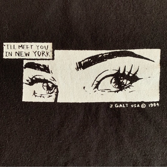 John Galt for Pac Sun “Meet Me In New York” Tee • One Size - Picture 6 of 12